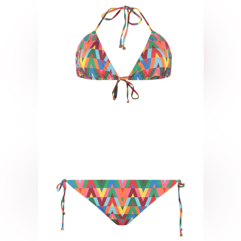 Colorful Geometric Bikini Set